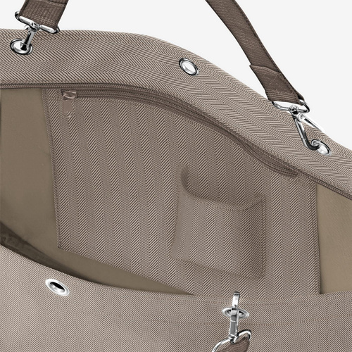 Torba shopper XL herringbone mokka REISENTHEL