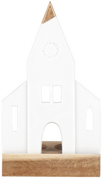 Świecznik na tealight 19 cm Kościół RAEDER