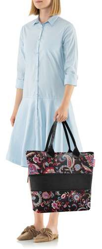 Torba SHOPPER e1 paisley black REISENTHEL