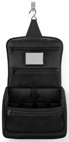 Kosmetyczka toiletbag XL mesh black REISENTHEL