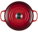 Garnek żeliwny 24 cm Gourmet wiśniowy LE CREUSET