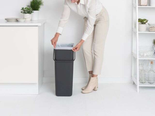 Kosz 40 l Sort&Go Dark Grey BRABANTIA