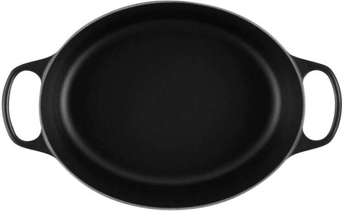 Owalna brytfanna żeliwna 33cm czarna LE CREUSET
