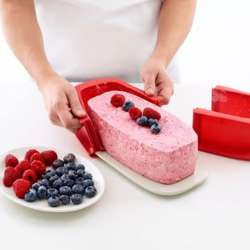 Prostokątna forma do pieczenia 24cm z ceramicznym dnem LEKUE