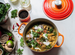 Brytfanna żeliwna okrągła 24 cm płomienna LE CREUSET