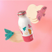 Butelka termiczna 350ml Cooly pink Birds MONBENTO