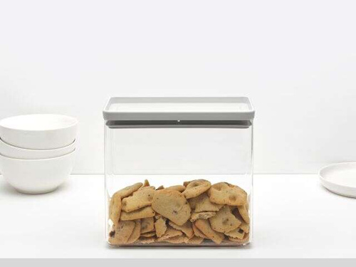 Pojemnik prostokątny 3,5l Tasty+ Light Grey BRABANTIA 