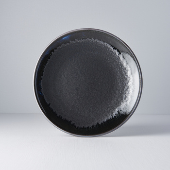 Talerz okrągły 25 cm Czarny Mat MADE IN JAPAN