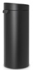 Kosz 30 l Touch Bin New Mineral Moonlight Black BRABANTIA