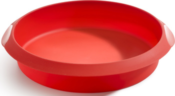 Forma do pieczenia 26 cm okrągła czerwona LEKUE