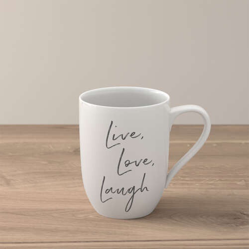 Kubek 280ml Live Love Laugh Statement  VILLEROY BOCH