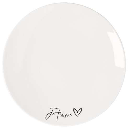 Talerz śniadaniowy 21cm Statement Je t'aime VILLEROY BOCH
