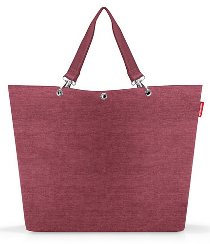 Torba shopper XL twist maroon REISENTHEL
