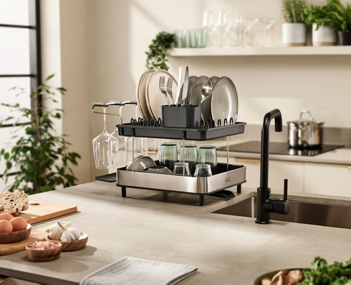 Piętrowa suszarka do naczyń Excel™ Steel JOSEPH JOSEPH