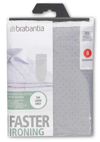 Pokrowiec na deskę rozmiar B (124x38 cm) Silver BRABANTIA