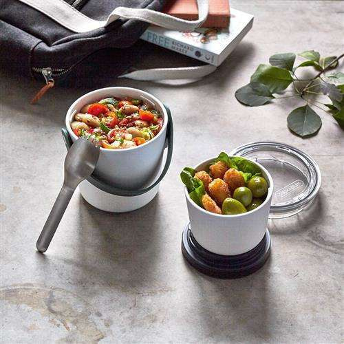 Pojemnik Lunch Pot oliwkowy BLACK+BLUM