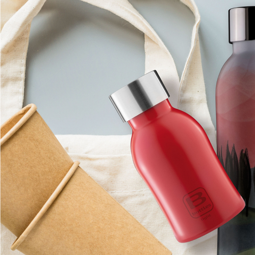 Butelka termiczna 350 ml B Bottles Twin Potter’s Clay gliniasty brąz BUGATTI