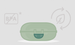 Lunchbox dziecięcy Gram green Forest MONBENTO