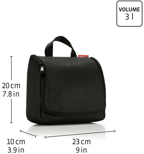 Kosmetyczka toiletbag twist maroon REISENTHEL