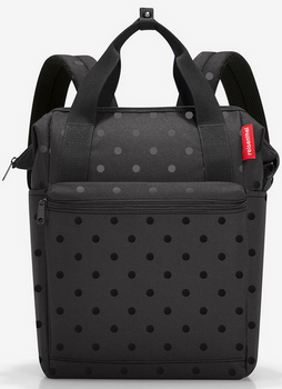 Plecak allrounder R glossy dots black REISENTHEL