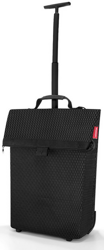 Wózek na zakupy trolley M mesh black REISENTHEL