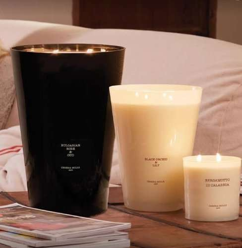 Świeca 3XL 7 kg Black Orchid and Lilly CERERIA MOLLA