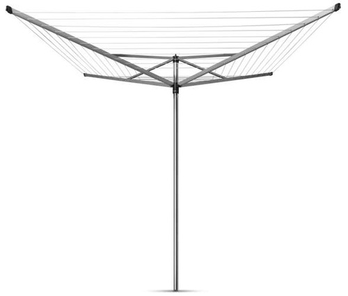 Suszarka ogrodowa Topspinner 60m (mocowanie do gruntu) Szary Metaliczny BRABANTIA
