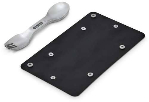 Zestaw 4 sztućców stalowych Black+Blum