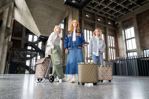 Wózek carrycruiser frame rhombus olive Reisenthel