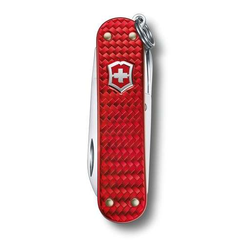 Scyzoryk CLASSIC PRECIOUS ALOX Iconic Red VICTORINOX
