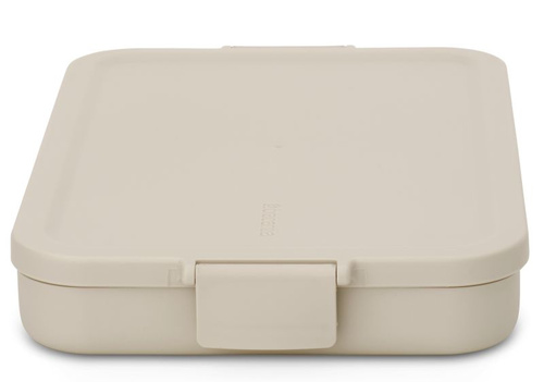 Pojemnik na lunch płaski Make & Take Soft Beige BRABANTIA
