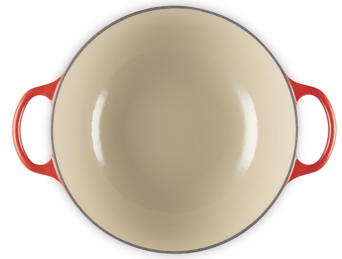 Garnek do gulaszu 26 cm - 4,1 l wiśniowy LE CREUSET