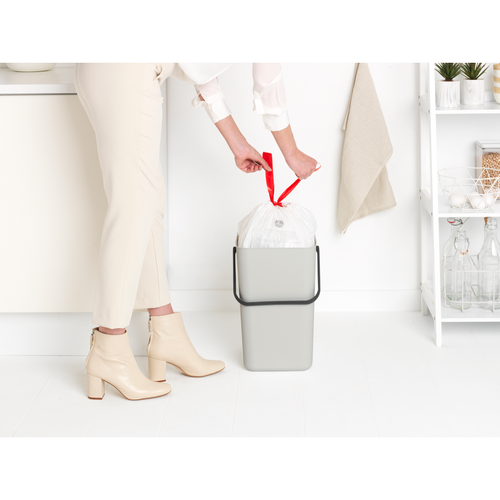 Kosz Sort & Go 25l Light Grey BRABANTIA