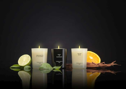 Zestaw 3 małych świec zapachowych CERERIA MOLLA