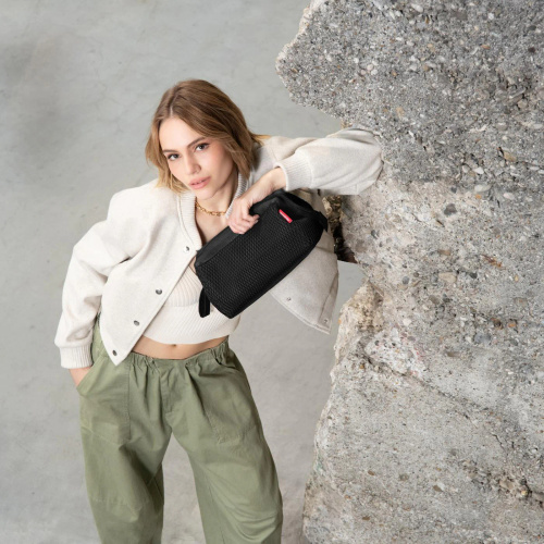 Kosmetyczka travelcosmetic mesh black REISENTHEL