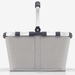 Koszyk carrybag herringbone grey REISENTHEL