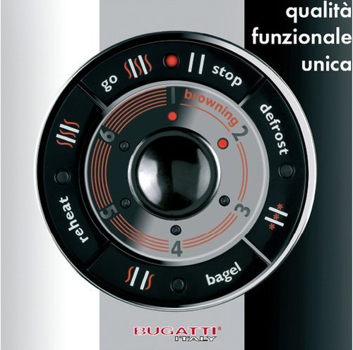VOLO toster - chromowany BUGATTI