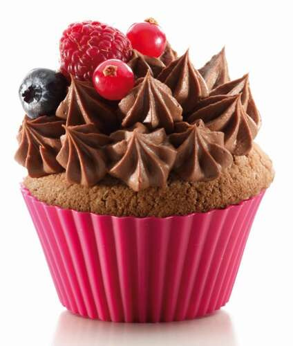 Foremki do muffinek 7 cm (12 sztuk) silikonowe LEKUE