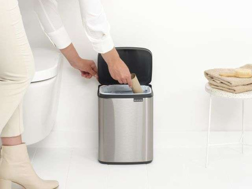 Kosz 7l Bo Matt Steel Fingerprint Proof BRABANTIA