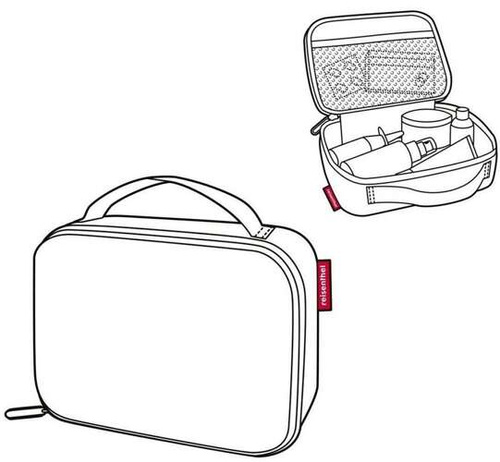 Torba thermocase herringbone dark blue REISENTHEL