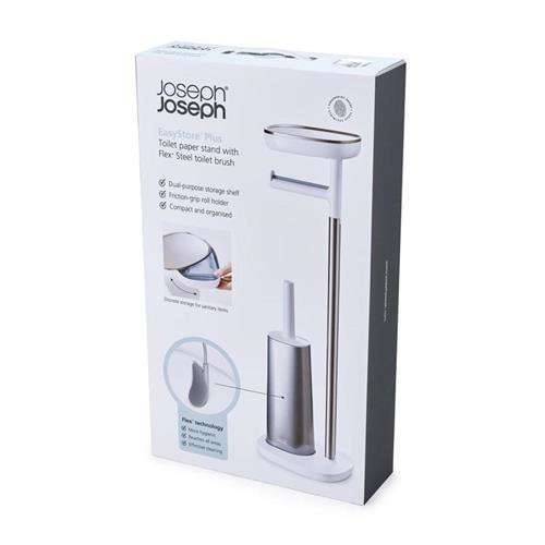 Stojak na papier toaletowy i szczotka EasyStore JOSEPH JOSEPH