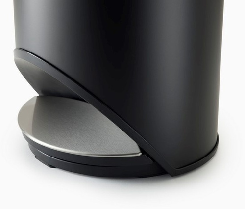 Kosz okrągły 10l Carbon Black Arc JOSEPH JOSEPH