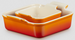 Zestaw 2 kwadratowych form do zapiekania 13/20 cm płomienny LE CREUSET