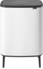 Kosz Bo Touch Bin Hi 2x30 l biały BRABANTIA
