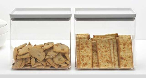 Pojemnik prostokątny 3,5l Tasty+ Light Grey BRABANTIA 