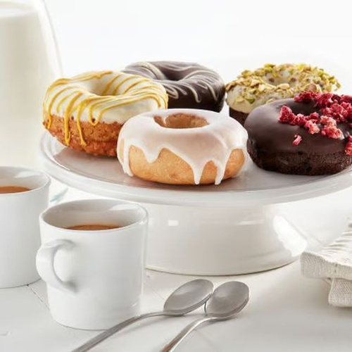 Forma do pieczenia pączków silikonowa czerwona LEKUE