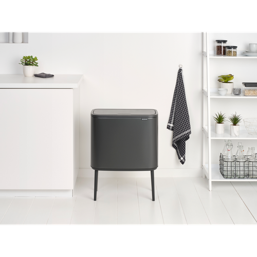 Kosz BO Touch Bin 11+23l Confident Grey BRABANTIA