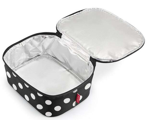 Torba coolerbag M pocket dots white REISENTHEL