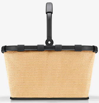 Koszyk carrybag raffia black REISENTHEL