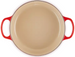 Garnek żeliwny 24 cm Gourmet wiśniowy LE CREUSET